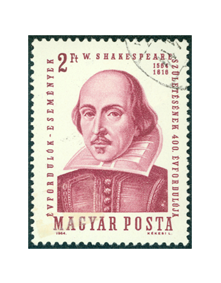 shakespeare stamp