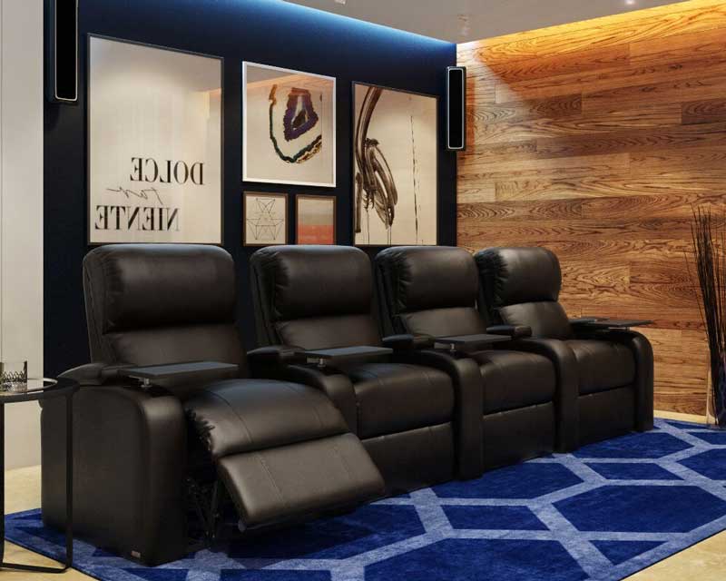 home theater 4 seats
