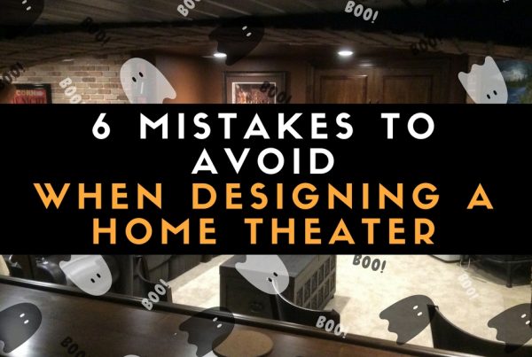 6 mistakes to avoid when designing your home theater room