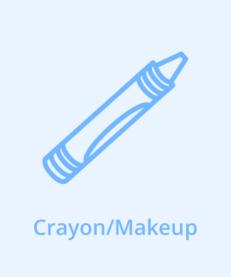 crayon makeup stain removal from leather items like furniture and clothes