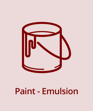 emulsion based paint stain removal from leather