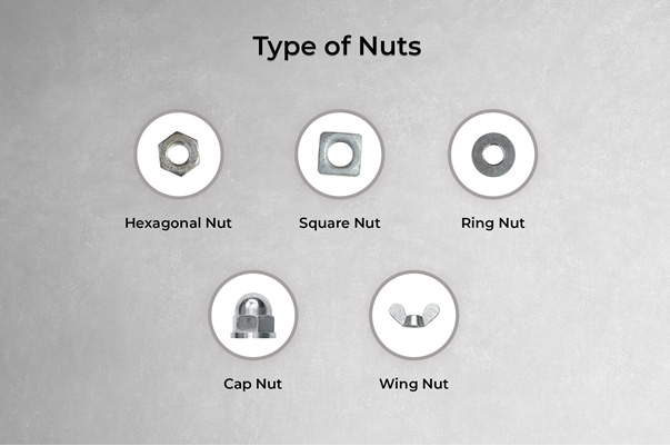 types of nuts