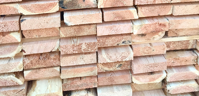 cut kiln dried wood