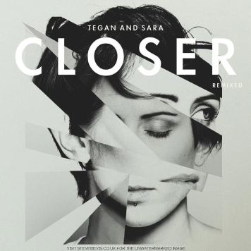 closer album cover distorted womans face