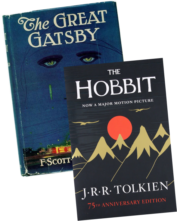 The hobbit and the great gatsby