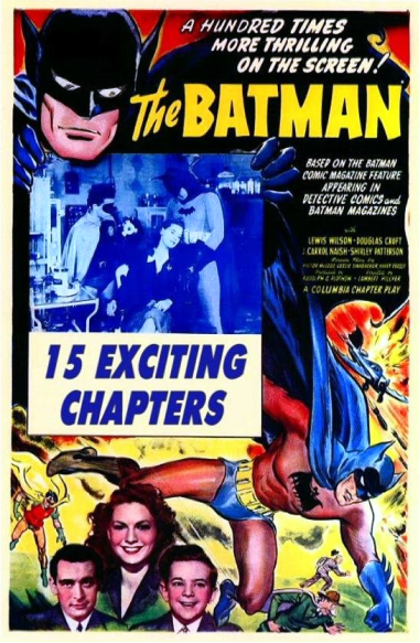 The batman 15 chapters comic book