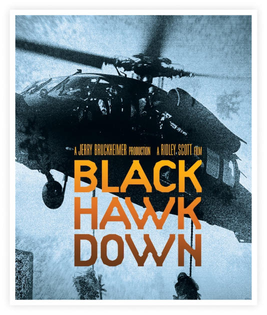black hawk down movie poster