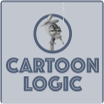 cartoon logic logo