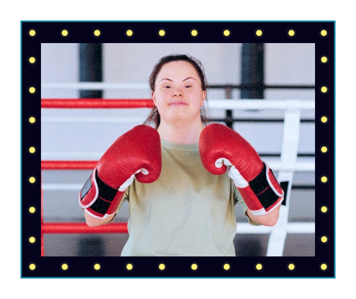 disabled girl boxing