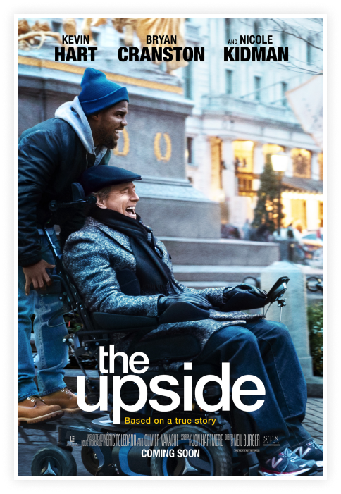 the upside movie cover