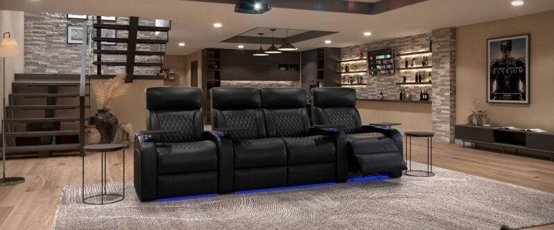 Octane Bliss home theater seats
