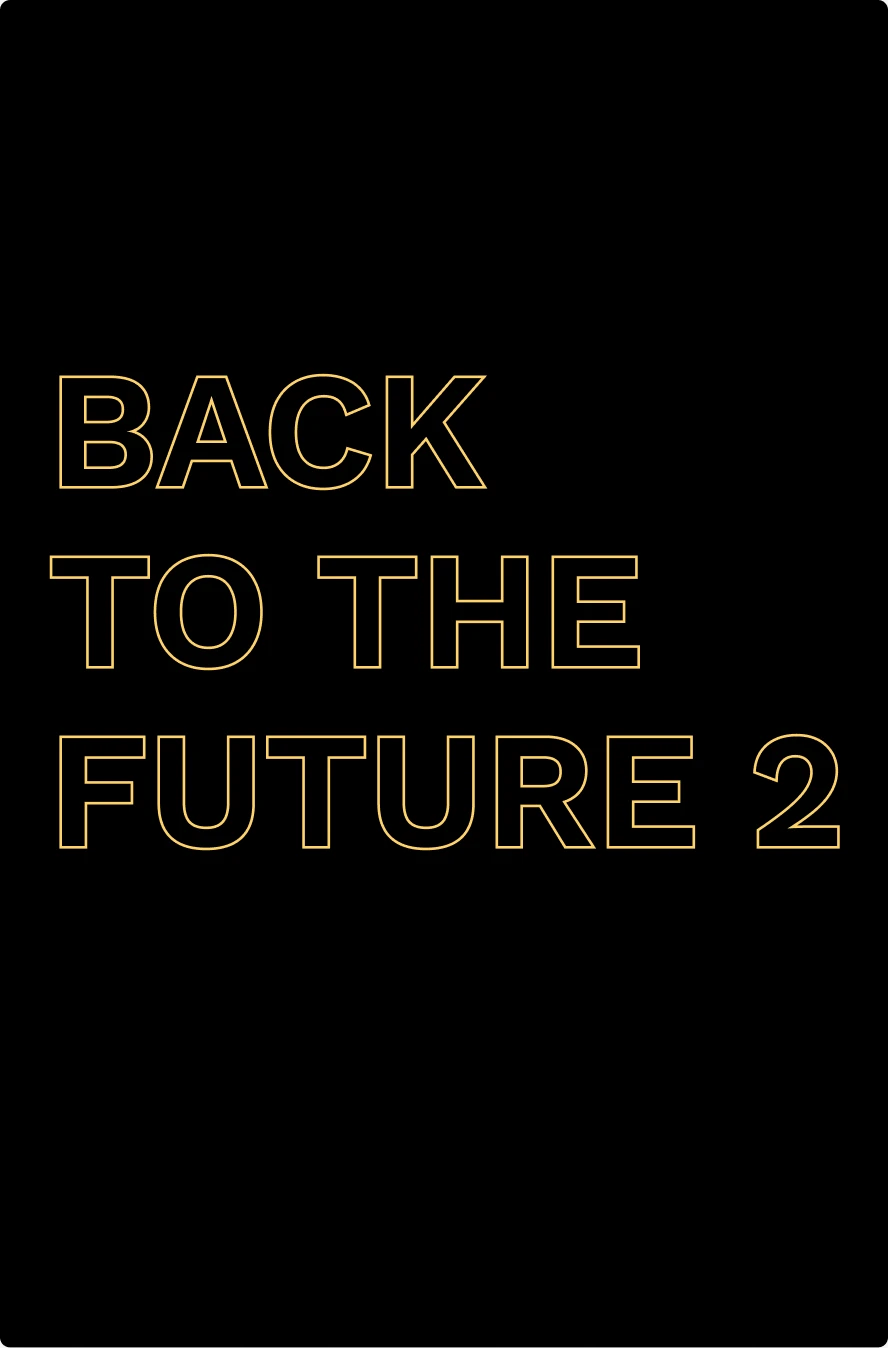 Back To The Future 2