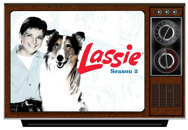 Lassie on tv
