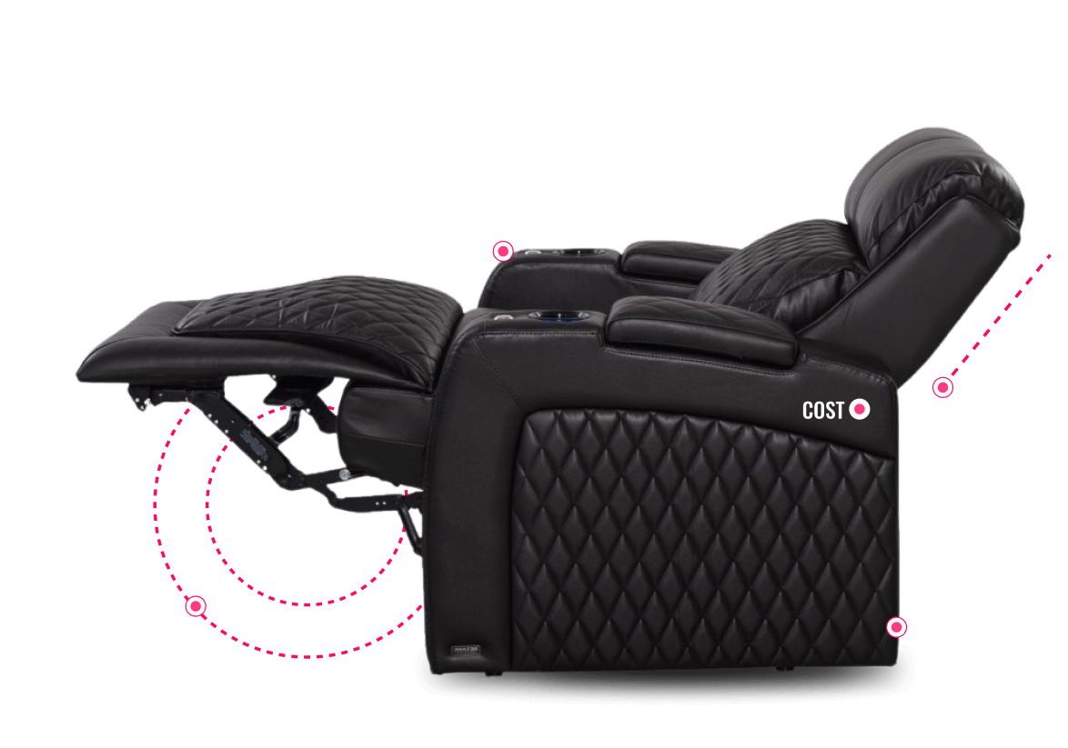 comfy black recliner