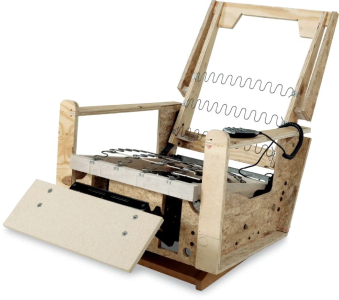wooden recliner frame