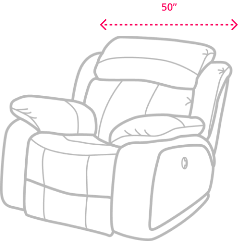 fifty inch recliner
