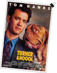 turner and hooch poster