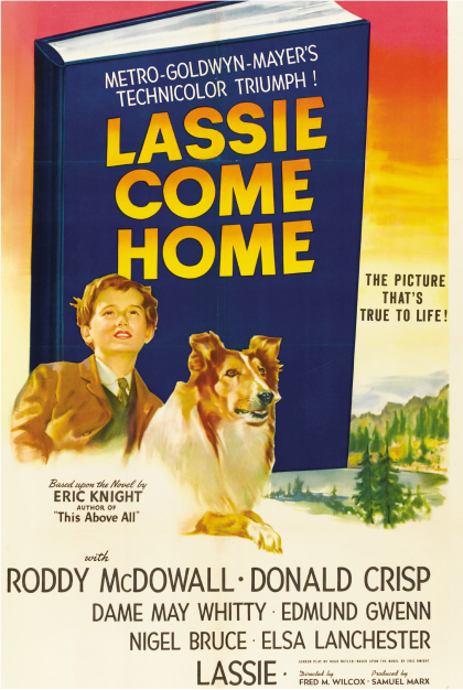 lassie come gome poster