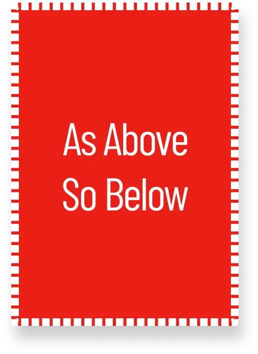 As Above So Below - img new