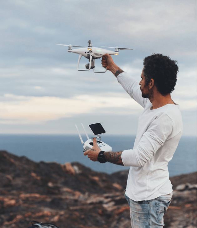 man-with-drone