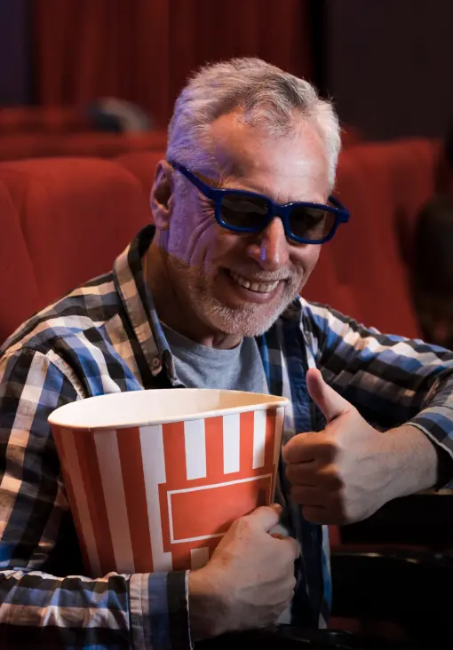 Watching Movies - Baby Boomers