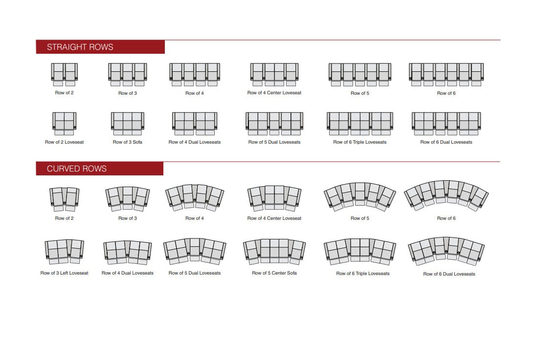 seating layouts