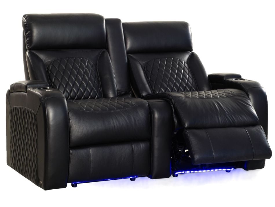 Octane Bliss LHR Massage Recliner Seats Flip Up Arms