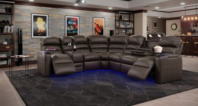 LED theater recliner comfort