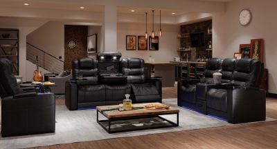 Octane couch sets with recliners