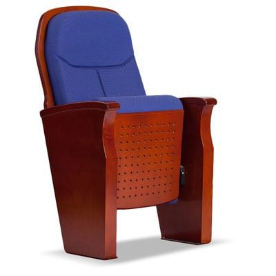  fancy blue theater seats
