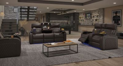 bliss reclining sofa with massage
