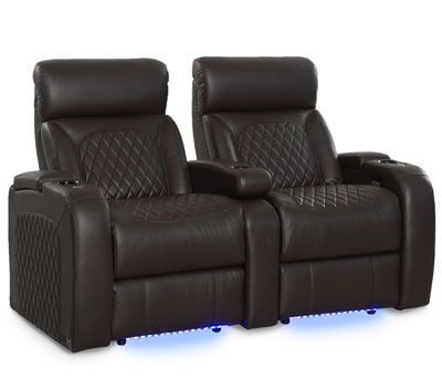 home theater seating 2 seats