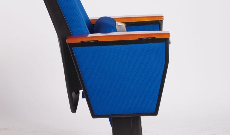 custom theater seating blue