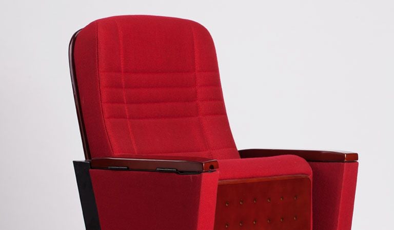 chair seating on sloped floor