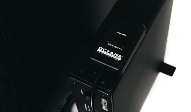 powered bass shaker for seat