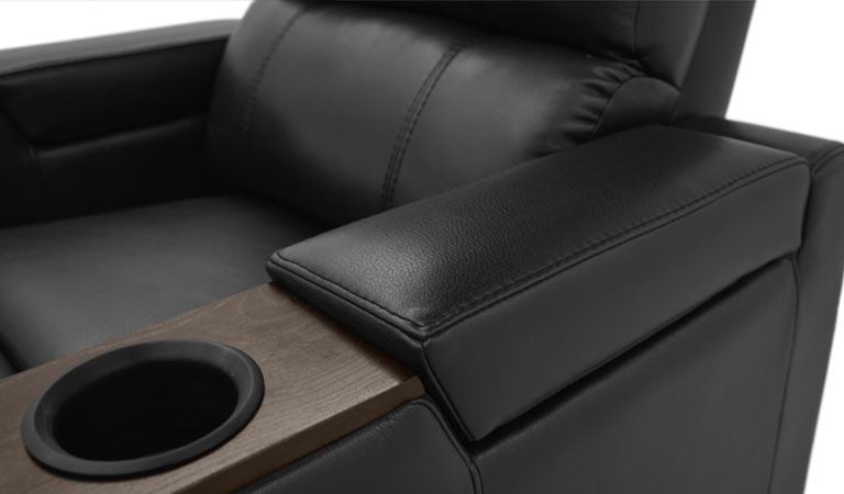 octane chair lighted cup holders