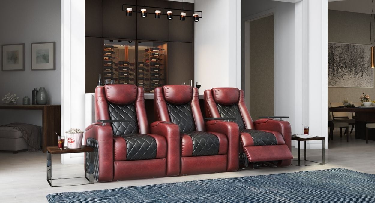 3 piece home theater seating