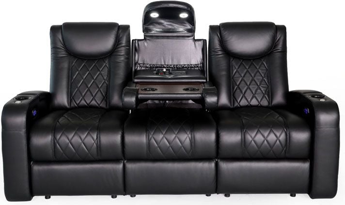 <b>Black</b> Luxe Italian Leather