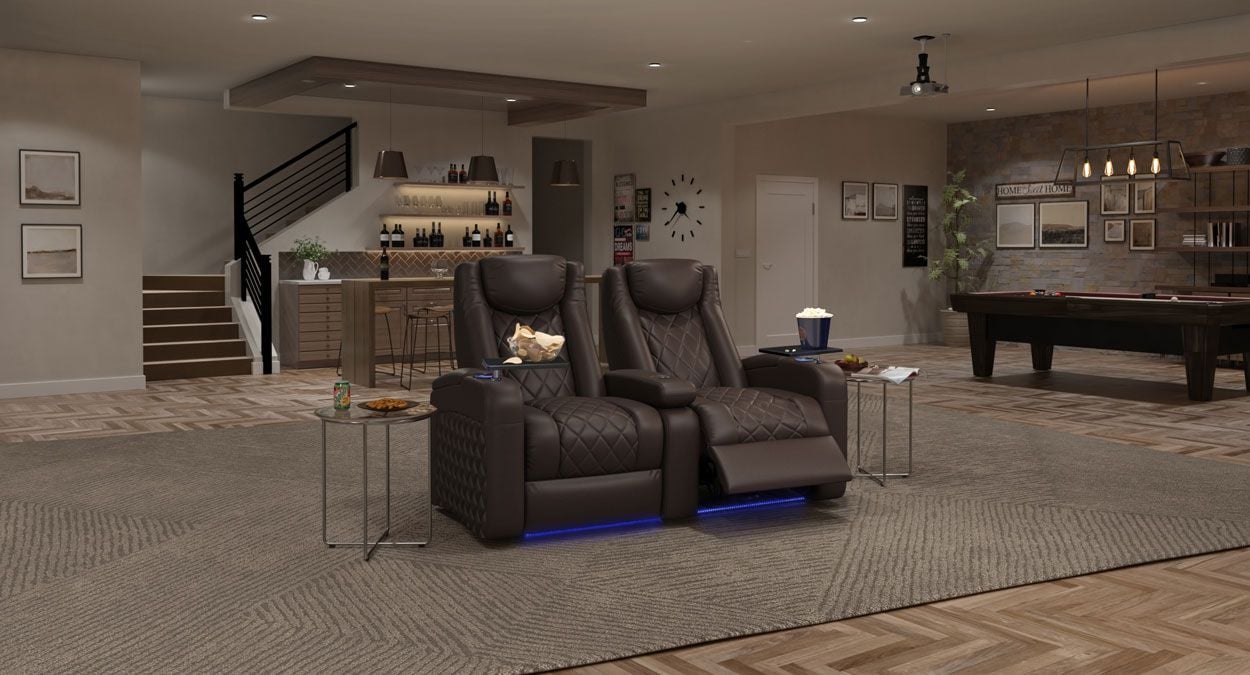 2 seat entertainment chairs