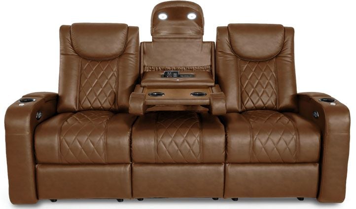 <b>Cognac</b> Luxe Italian Leather