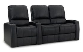 row of 3 Straight Loveseat on Right