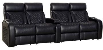 row of 4 Straight as Dual Loveseats