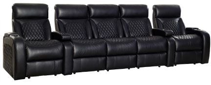 row of 5 Straight with Center Sofa