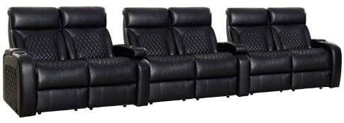 row of 6 Straight as Triple Loveseats
