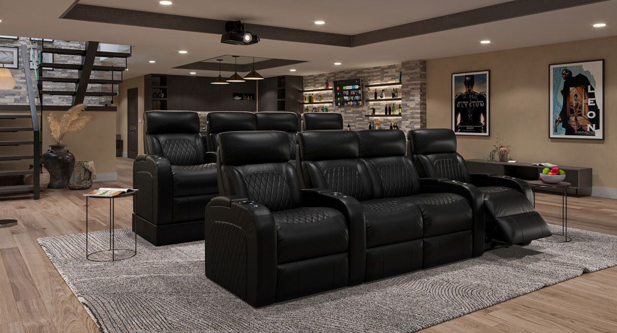Theater seats for ultimate relaxation