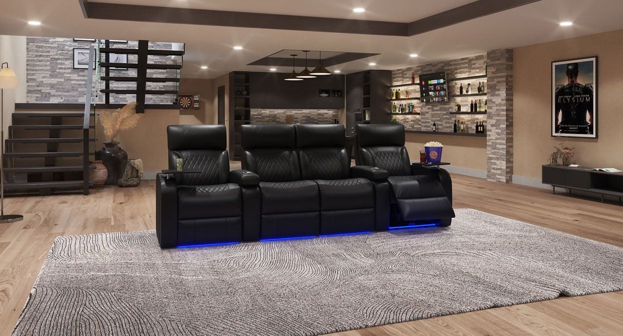 4 seater sofa recliner
