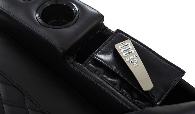 leather recliners with storage
