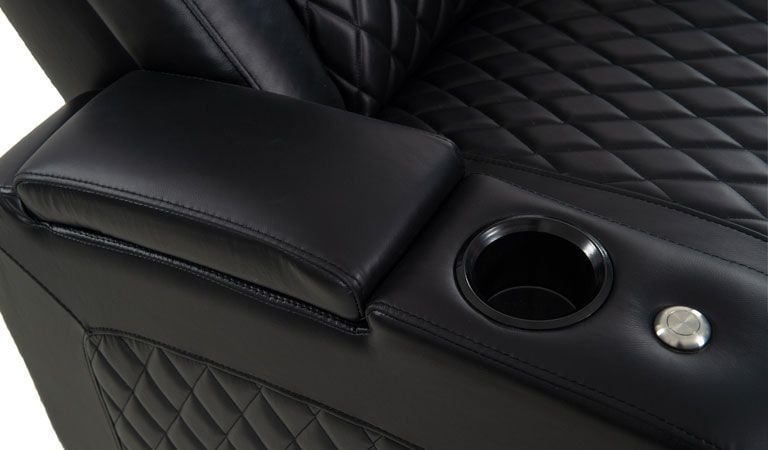 octane bliss lhr recliner chair with storage and usb