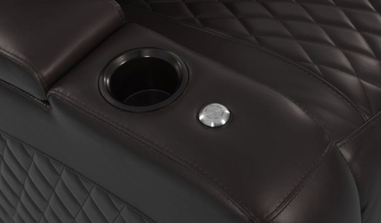 octane recliner with light up cup holder