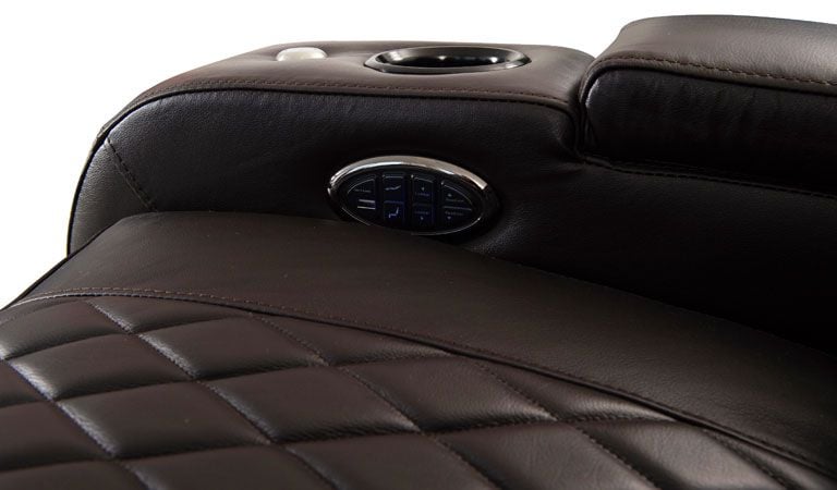 octane recliner with massage